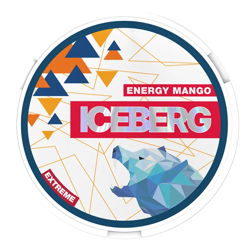  Energy Mango Extreme Nicotine Pouches by Ice Berg 50mg/g 